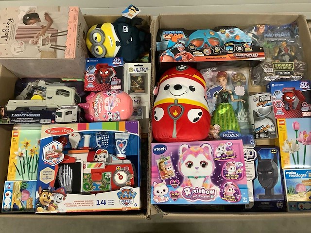 Xxl pallet speelgoed nieuw met o.a lego en pokemon - afbeelding 1 van  10