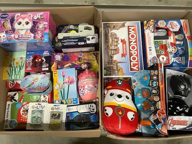 Xxl pallet speelgoed nieuw met o.a lego en pokemon - afbeelding 1 van  12