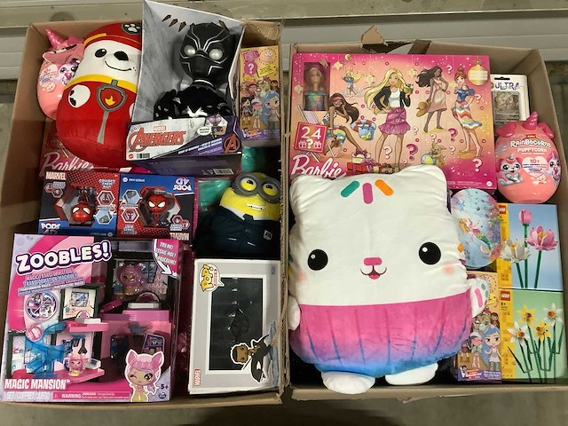 Xxl pallet speelgoed nieuw met o.a lego en pokemon - afbeelding 1 van  12