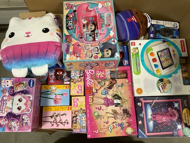 Xxl pallet speelgoed nieuw met o.a lego en vtech - afbeelding 1 van  9