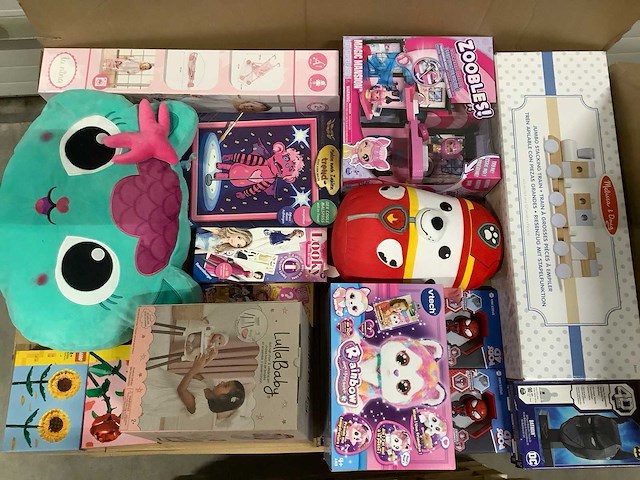 Xxl pallet speelgoed nieuw met o.a lego en vtech - afbeelding 1 van  11