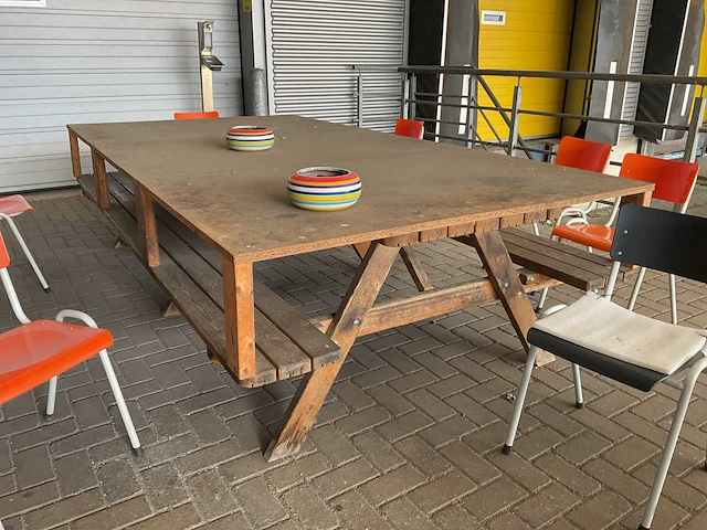 Xxl picknick bank - afbeelding 1 van  2