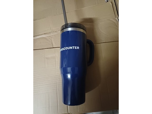 Xxxxl drink beker met deksel en rietje 1 stuks k003 - afbeelding 6 van  7