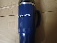 Xxxxl drink beker met deksel en rietje 1 stuks k003 - afbeelding 3 van  7