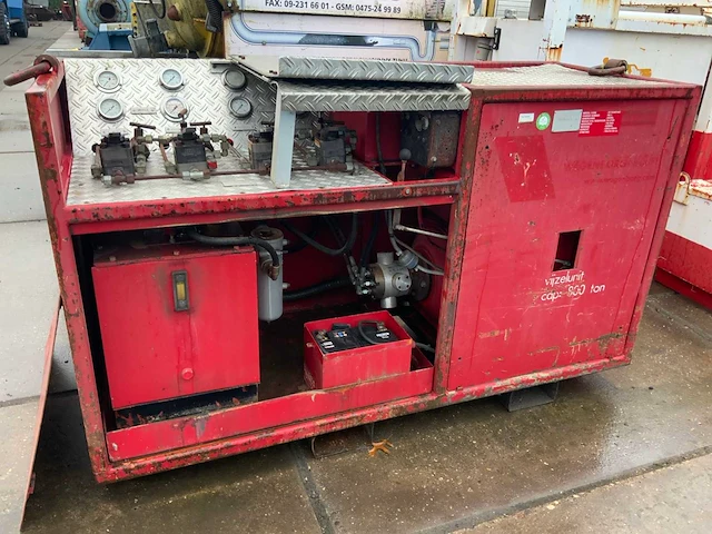 Xyzunit000 hydraulisch pompaggregegraat 700bar - afbeelding 5 van  11