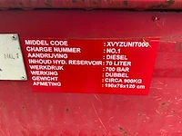 Xyzunit000 hydraulisch pompaggregegraat 700bar - afbeelding 8 van  11
