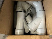 Y-stuk pvc (12x) - afbeelding 1 van  1