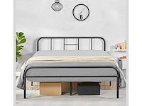 Yaheetech - metalen 2-persoonsbed. zonder matras. - afbeelding 1 van  3