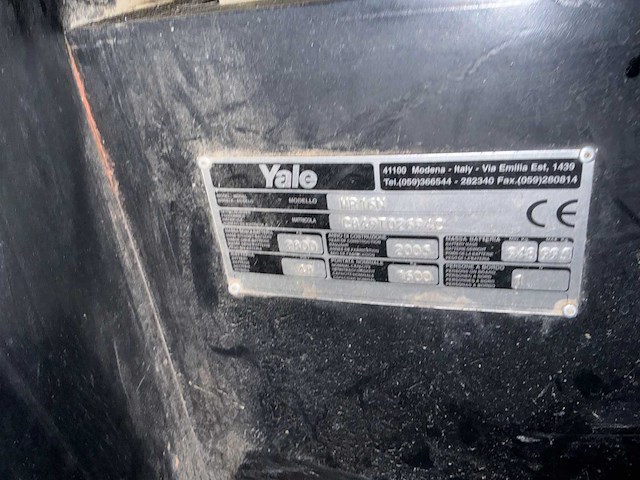Yale - 2005 - mr16n - reach truck - afbeelding 14 van  14