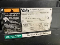Yale - 2015 - glp25vx - 3.29m duplex, side-shift - vorkheftruck - afbeelding 5 van  6