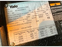 Yale - erp25alfv2395 - heftrucks - 2001 - afbeelding 2 van  12