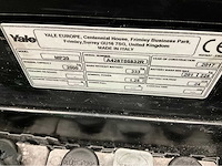 Yale - mp20 - elektrische palletwagen, 427 uur - afbeelding 3 van  14