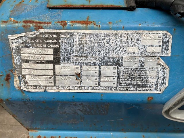 Yale blue giant lt150w30ff stapelaar - afbeelding 4 van  12