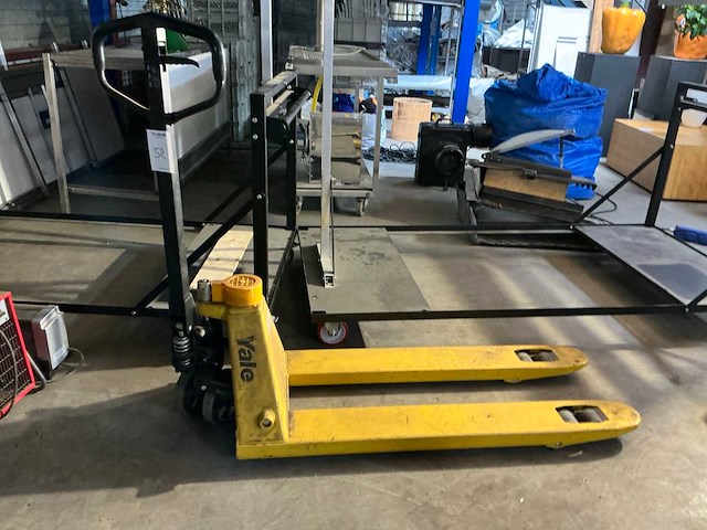 Yale hand hydraulische palletwagen - afbeelding 2 van  5