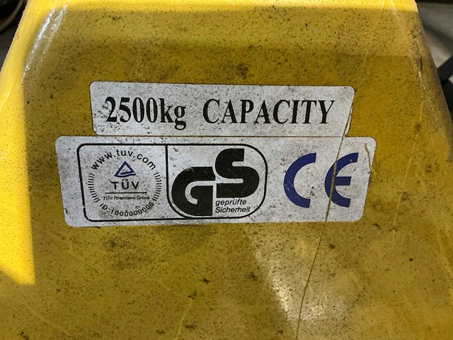 Yale hand hydraulische palletwagen - afbeelding 5 van  5