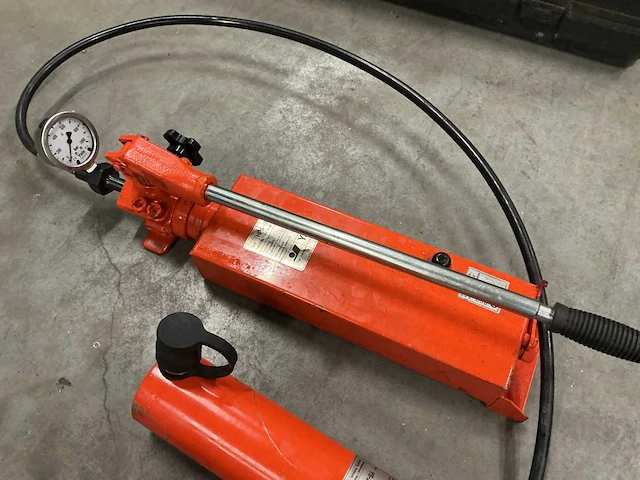 Yale hps-2/2a hydraulische pers - afbeelding 5 van  9