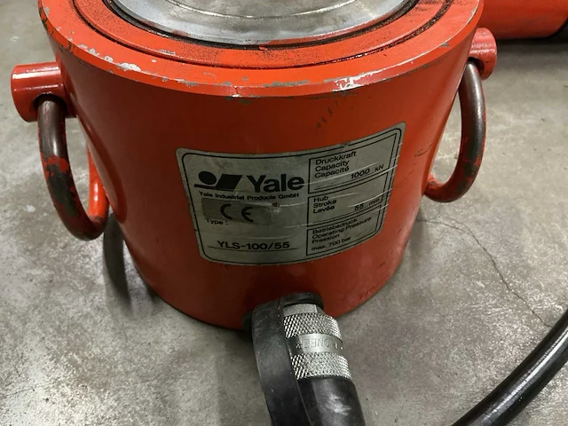 Yale hps-2/2a hydraulische pers - afbeelding 9 van  9