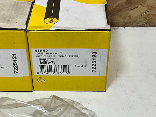 Yale oplegslot (2x) - afbeelding 3 van  3