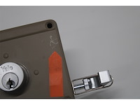Yale oplegslot met buitencilinder vast grijs gelakt 635-50mm - afbeelding 6 van  6