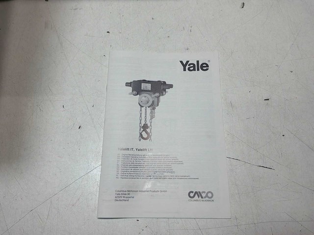 Yale yl360 handkettingtakel - afbeelding 11 van  14