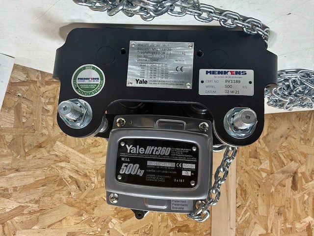 Yale yl360 handkettingtakel - afbeelding 8 van  14