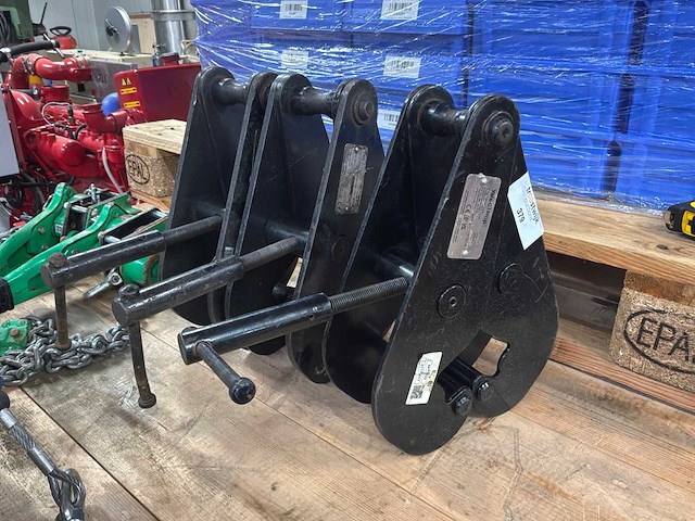 Yaleclamp yc3 platenklem (3x) - afbeelding 2 van  4