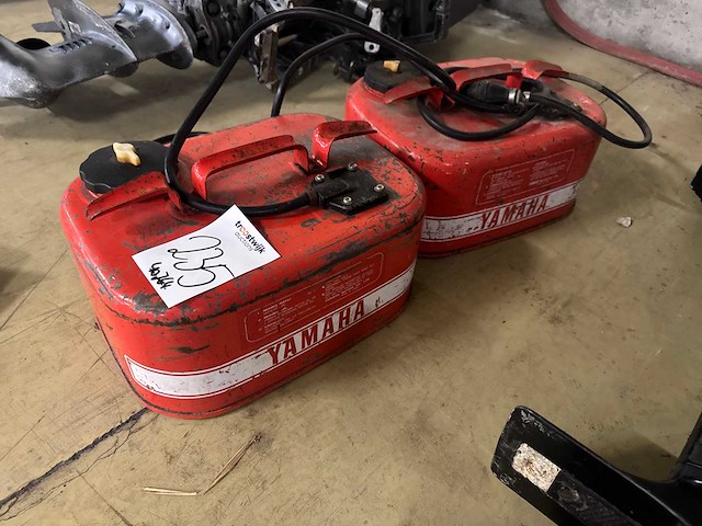 Yamaha - 12 liter - brandstoftank - buitenboordmotor (2x) - afbeelding 2 van  5