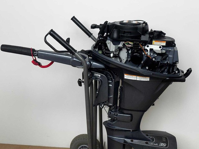 Yamaha - 20 pk - 4-takt - buitenboordmotor - afbeelding 3 van  5