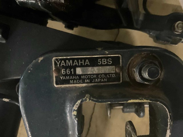 Yamaha - 5 pk - buitenboordmotor - afbeelding 5 van  6