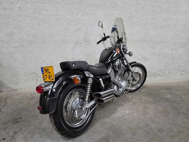 Yamaha - chopper - xv 535 - motorfiets - afbeelding 8 van  9