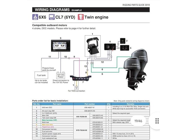 Yamaha - f300detu (3e motor) buitenboordmotor - afbeelding 25 van  31