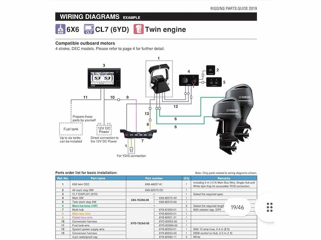 Yamaha - f300detu (3e motor) buitenboordmotor - afbeelding 25 van  32