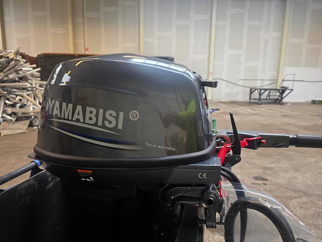 Yamaha - f9.9bwl - buitenboordmotor - afbeelding 1 van  1