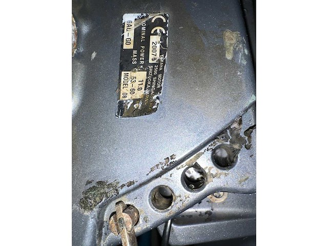 Yamaha - langstaart - 15 pk - buitenboordmotor - afbeelding 5 van  5