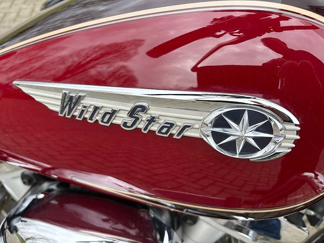 Yamaha - xv 1600 a wild star - motorfiets - afbeelding 9 van  9