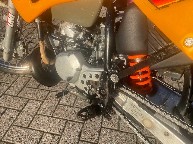 Yamaha 125 lc2 motorfiets cross - afbeelding 2 van  12