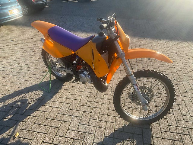 Yamaha 125 lc2 motorfiets cross - afbeelding 6 van  12