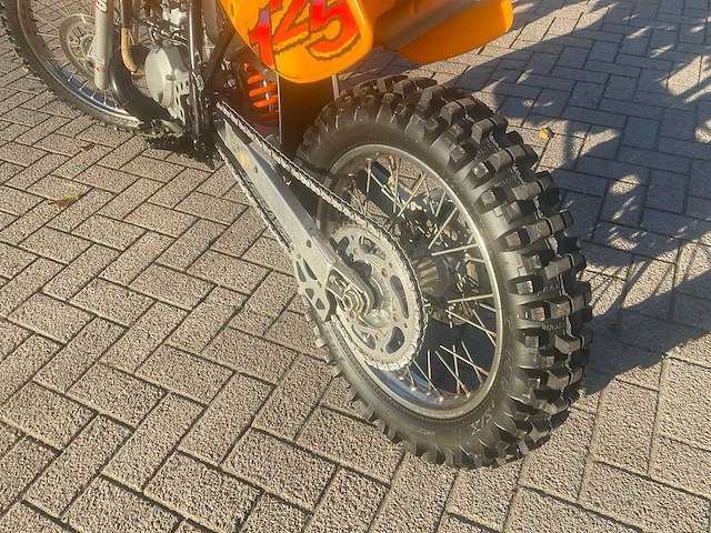 Yamaha 125 lc2 motorfiets cross - afbeelding 12 van  12