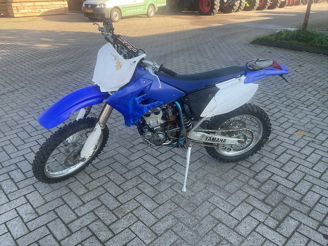 Yamaha 250 motorfiets crossb. - afbeelding 1 van  10