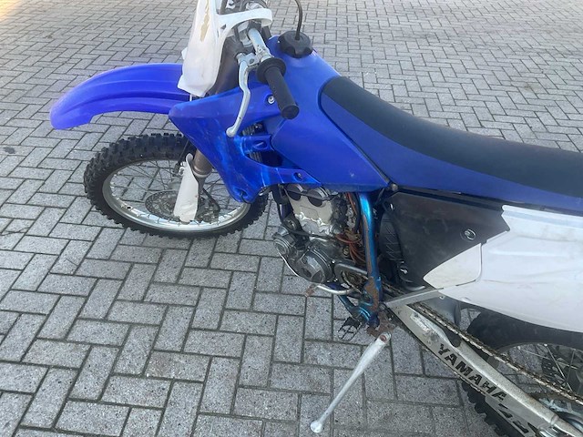Yamaha 250 motorfiets crossb. - afbeelding 9 van  10