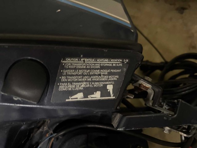 Yamaha 4 stroke - 9.9 pk - buitenboordmotor - afbeelding 4 van  5