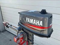 Yamaha 5pk 2takt buitenboordmotor kortstaart - afbeelding 2 van  6
