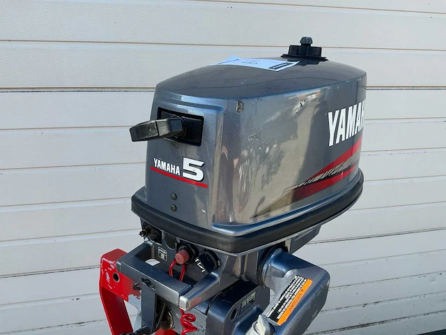 Yamaha 5pk 2takt buitenboordmotor kortstaart - afbeelding 5 van  6