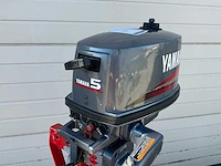 Yamaha 5pk 2takt buitenboordmotor kortstaart - afbeelding 5 van  6