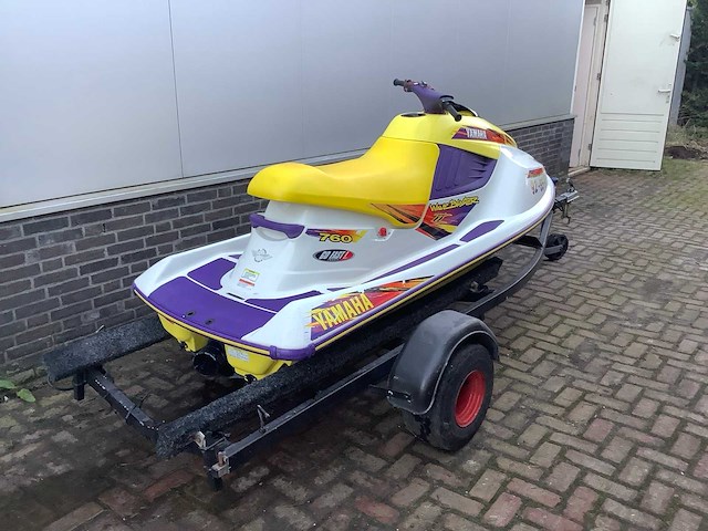 Yamaha 760 twin carb wave blaster2 waterscooter - afbeelding 4 van  10