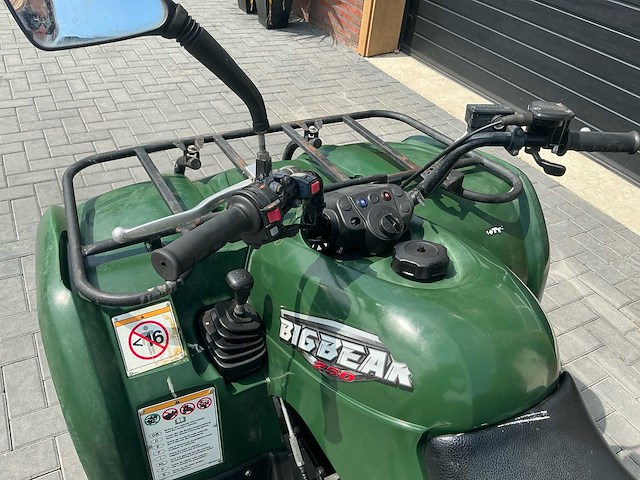 Yamaha big bear 250 quad - afbeelding 12 van  12