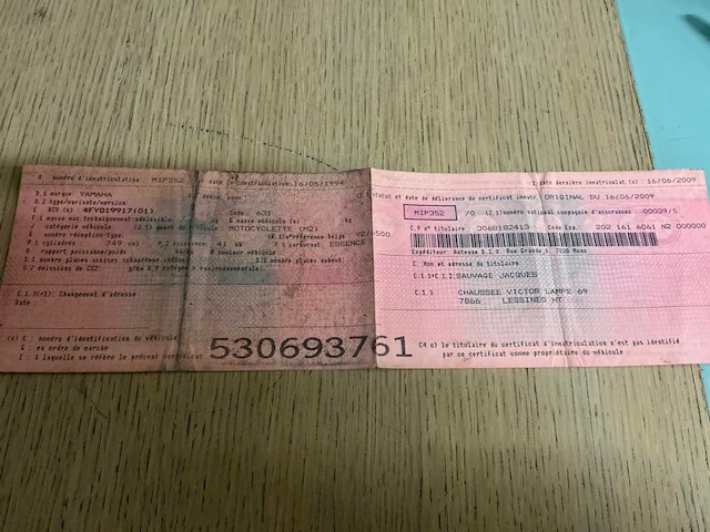 Yamaha chopper virago motorfiets - afbeelding 6 van  7