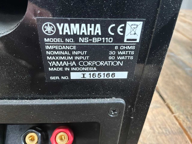 Yamaha crx-330 cd speler - afbeelding 6 van  6