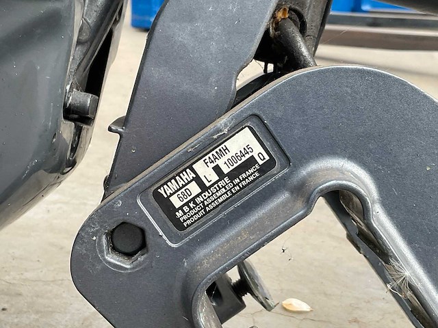 Yamaha f4amh 680 l buitenboordmotor - afbeelding 7 van  7
