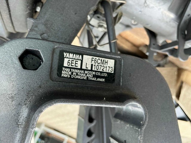 Yamaha f6cmh four stroke buitenboordmotor - afbeelding 6 van  6
